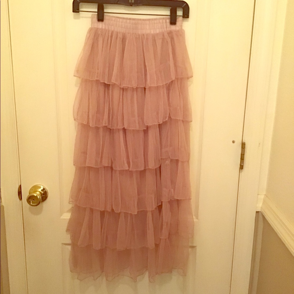 Teired Tulle Skirt